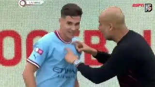 Julian Alvarez Goal Vs Liverpool Today