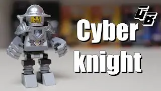 Cyber Knight - сustom minifigures (MOC instruction)