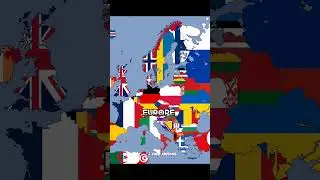 Favourite countries in each continent part 2