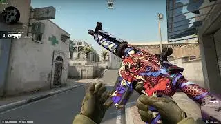 M4A4  龍王 Dragon King Minimal Wear - CSGO SKIN SHOWCASE