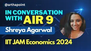 Shreya Agarwal | AIR 9 IIT JAM Economics 2024 | Lady Brabourne College, Kolkata | BSc Economics