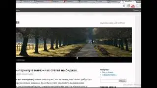 Настройка сайта wordpress