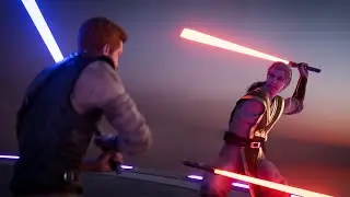 Cal vs Dagan -  Jedi: Survivor Cutscene Rendered in Blender