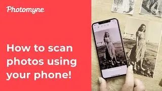 How to scan photos using your phone!