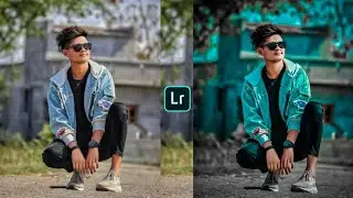 Black and Blue Effect Lightroom Photo Editing | Lightroom Photo Editing Tutorial | Lr Photo Editing