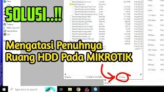 Solusi Membersihkan Ruang Memori Internal Mikrotik