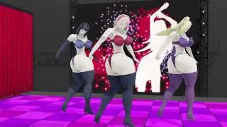 (MMD) Ino Sakura Hinata - Liar Dance  (Thicc Edition) (1080p60)