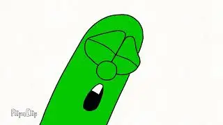 Larry the Cucumber says NOOOOOOO! remake by Gianluca Fan 2000