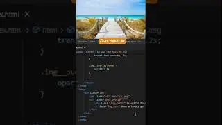 How to make image hover text overlay html css