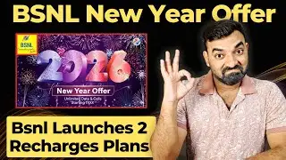 Bsnl New Year Offer :-2 Recharge Plans With Best Offers 