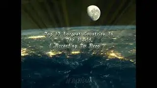 Top 10 largest countries in the world | according to area | #russia #usa #canada #china