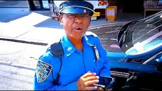 NECRO comes across SAD EXCUSE FOR A COP / METER MAID - I pity this guy (Comedy Laughs Jokes LOL)