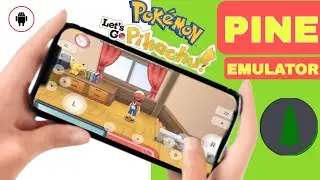 🔥Pokemon let's go Pikachu Gameplay on Pine emulator | Pokemon let's go Pikachu On Android + settings