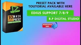 EDIUS MASK EFFECT PRESET PACK | FREE DOWNLOAD | USE WEDDING TITLE | SONG PROJECT |