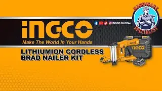 Ingco CBNLI2028 Lithium-Ion 20V Cordless Brad Nailer