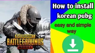 Installing korean pubg step by step | 2020 |