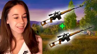 SHE TRIED THE DOUBLE DRAGUNOV COMBO....