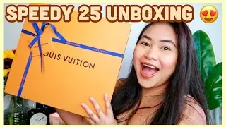 LOUIS VUITTON UNBOXING SPEEDY 25 MONOGRAM