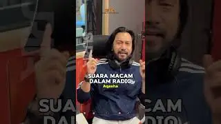 Wah sebiji macam penyanyi sebenar eh 😂 suara aqasha maintain sedap je nyanyi lagu Embun🔥 #suriafm