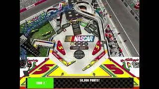 3-D Ultra NASCAR Pinball PC Demo Gameplay (Windows 95 - PCem v15)