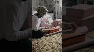 оформление  приданного.  Как оформить коробки. #своимируками #handmade #свадебныйдекор #wedding