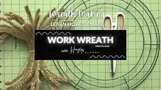 How to Make Your Own DIY Work Wreath Frame on a 14