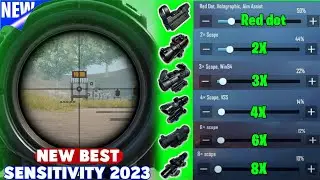 NEW PUBG MOBILE/BGMI Sensitivity Settings in 2023 😱| New Sensitivity Settings For PUBG/BGMI In 2023🔥