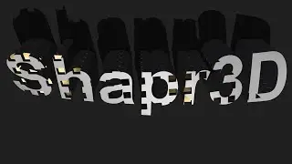 Custom Textured Text Tutorial for [ Shapr3D ]