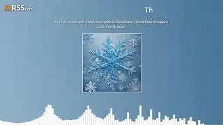 S01 E61: Insert and Insert Overwrite in Snowflake | Snowflake Snowpro Core Certification