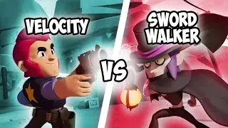 1 vs 1 | Velocity vs Sword Walker 🔥 Brawl Stars (ft. @Sword Walker)
