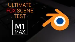 Blender Test On M1 Max MacBook Pro 16