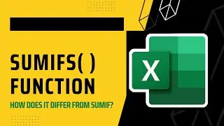 How to use SUMIFS Function in Microsoft Excel