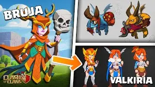 REACCIONANDO AL ORIGEN OCULTO DE LAS TROPAS DE CLASH OF CLANS😱 El origen de las super tropas!