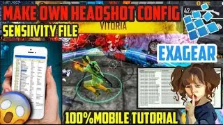 how to make free fire auto heads or config file with exagear | no HTML | Used by real YouTube users