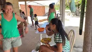 Tarde na Serra divisa de Ceará e Pernambuco - engenho de farinha de mandioca