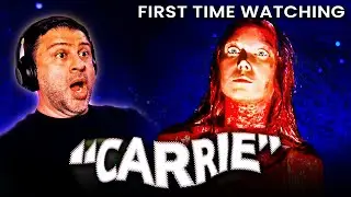 CARRIE (1976): I Was Not Expecting That! First Time Reaction!