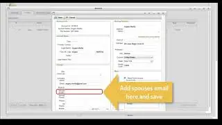 How to update a residents email address for initial registration