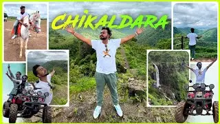 Chikaldara { चिकलदारा } 2023 Amaravati hill station in monsoon season || chikaldara waterfall vlog