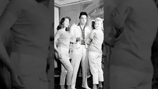 Elvis Has Beauty Queens Over For Christmas, 1957