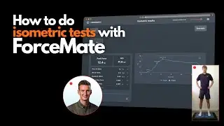 How to do isometric tests with ForceMate