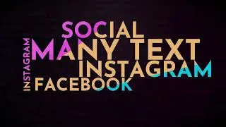 Rainbow Text Premiere Pro
