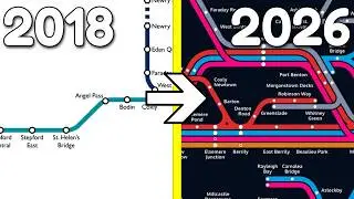 ENTIRE History of the SCR Network Map