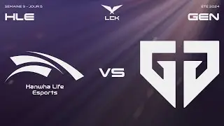 HLE vs GENG, PEANUT vs CANYON | LCK Summer 2024