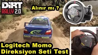 Logitech Momo Feedback Direksiyon Seti  |  Dirt Rally 2.0  Test  & İnceleme