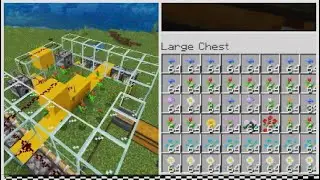 Automatic Flower Farm - Minecraft Bedrock 1.19