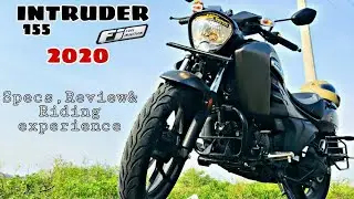 SUZUKI INTRUDER 150 (155cc) FI || BS6 2020|| Titanium silver || specs, review in TELUGU (తెలుగు)
