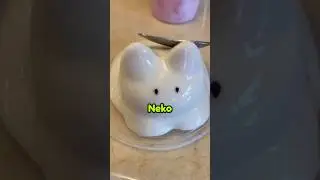 This Japanese dessert is very cute!🐱😋 