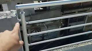 sacada em aluminio - cor  fosco
