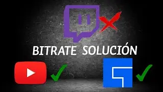 Bitrate inestable twitch, pero si estable en facebook gaming y youtube