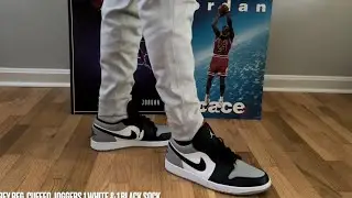 Jordan 1 Low Shadow Toe on Feet Review! 12+ options pants and shorts!